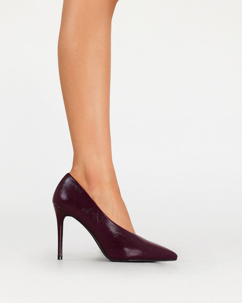 WISH - BORDEAUX SHINE-PUMPS-Billini-Billini