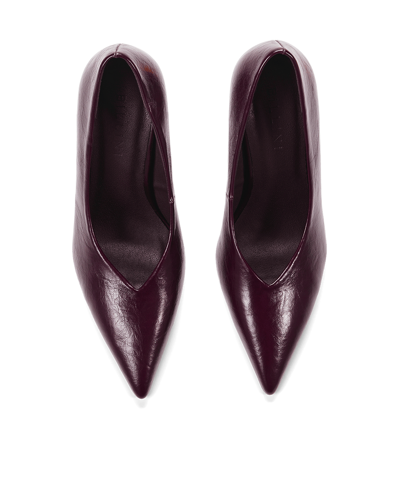 WISH - BORDEAUX SHINE-PUMPS-Billini-Billini
