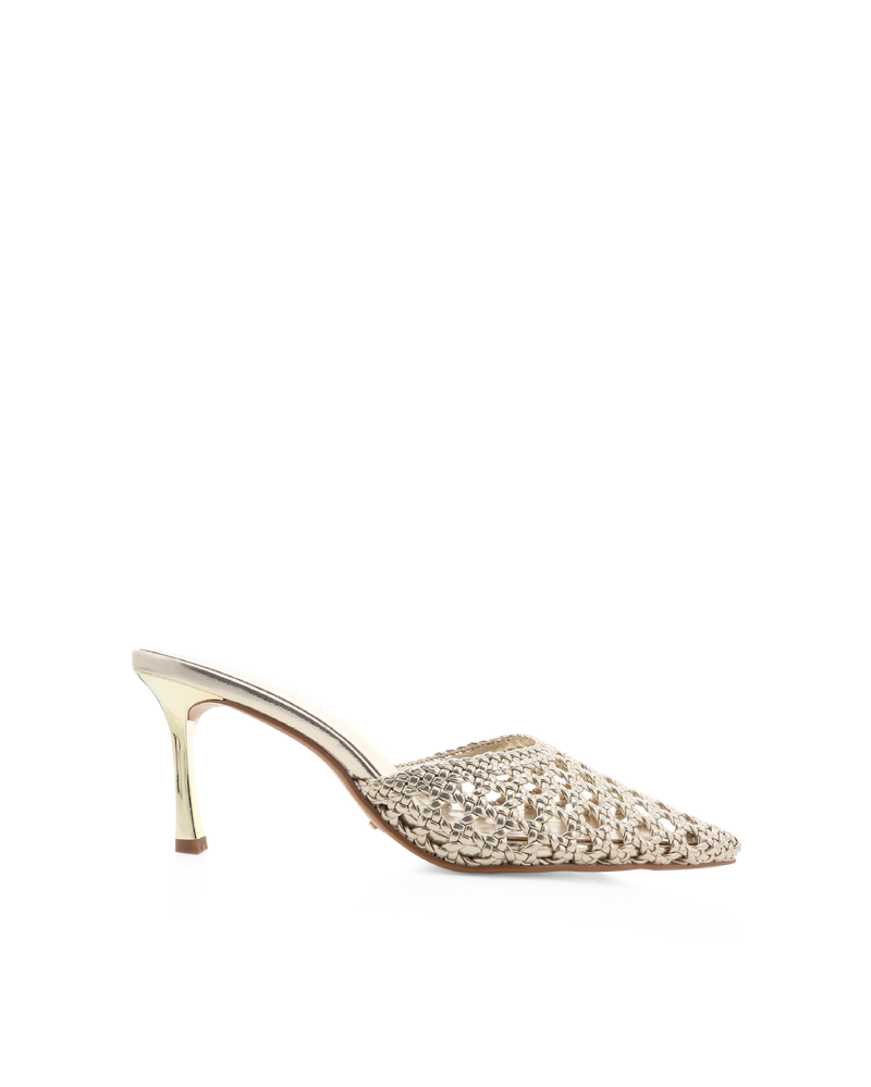 XEVERA - GOLD METALLIC-PUMPS-Billini-Billini