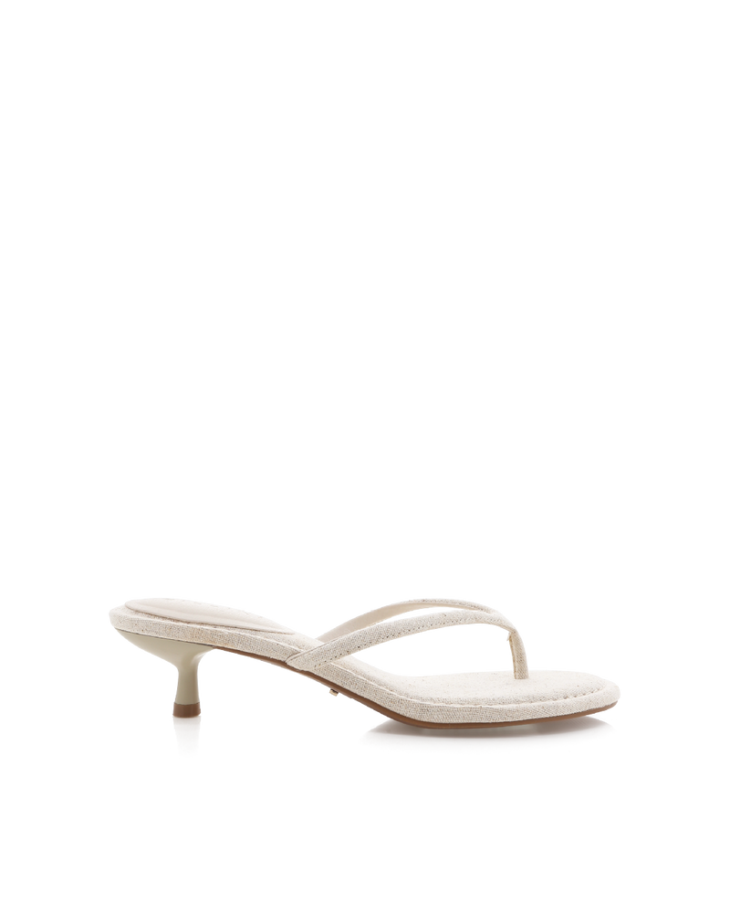 ZAVEN - WHEAT LINEN-Heels-Billini-Billini